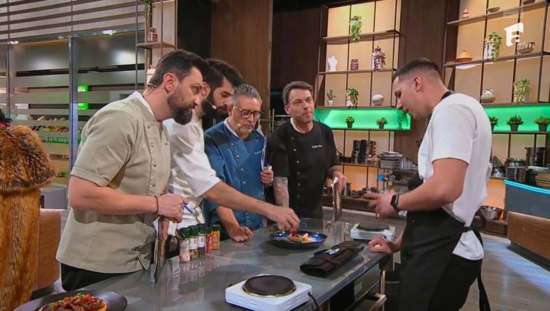 Andrei Flutur a pariat totul pe un hummus cu ardei copt și a câștigat un loc în echipele sezonului 15 Chefi la Cuțite: „Fix la...”