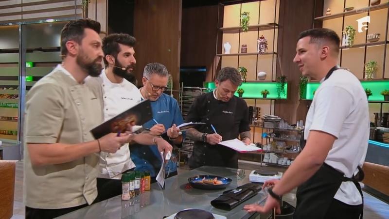 Andrei Flutur a pariat totul pe un hummus cu ardei copt și a câștigat un loc în echipele sezonului 15 Chefi la Cuțite: „Fix la...”