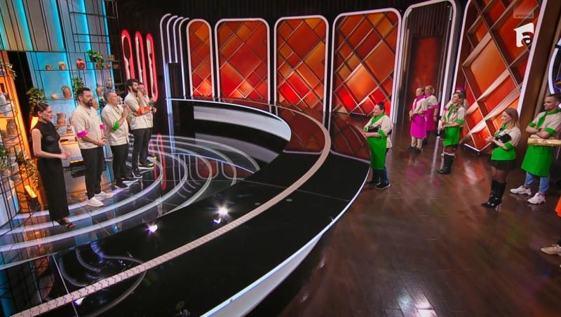 Olimpia a riscat totul cu mămăliga în straturi cu porumb fiert și copt și a obținut punctajul maxim al ediției 18 Chefi la cuțite