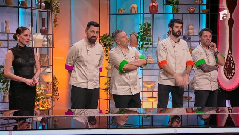 Olimpia a riscat totul cu mămăliga în straturi cu porumb fiert și copt și a obținut punctajul maxim al ediției 18 Chefi la cuțite