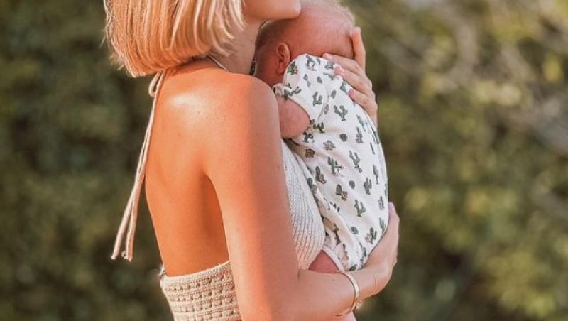 Video-ul adorabil cu fiul Anei Baniciu. Cât de mult a crescut micuțul Aris și cum l-a surprins artista