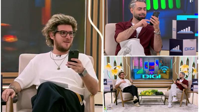 colaj foto cu cuza si radu bucalae la neatza cu razvan si dani