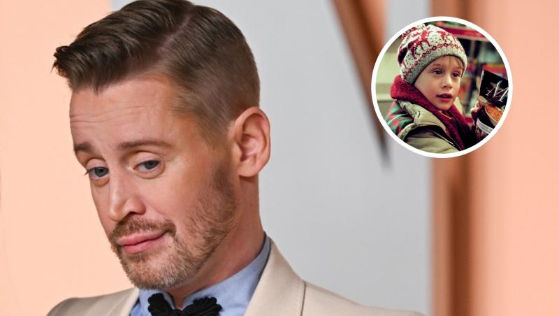 Macaulay Culkin poză din prezent și de când era mic