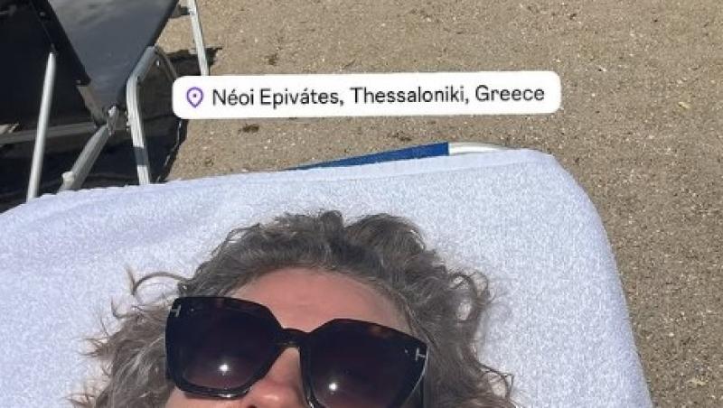 Mirela Vaida sărbătorește Paștele departe de România. Imagini superbe cu prezentatoarea TV și familia ei