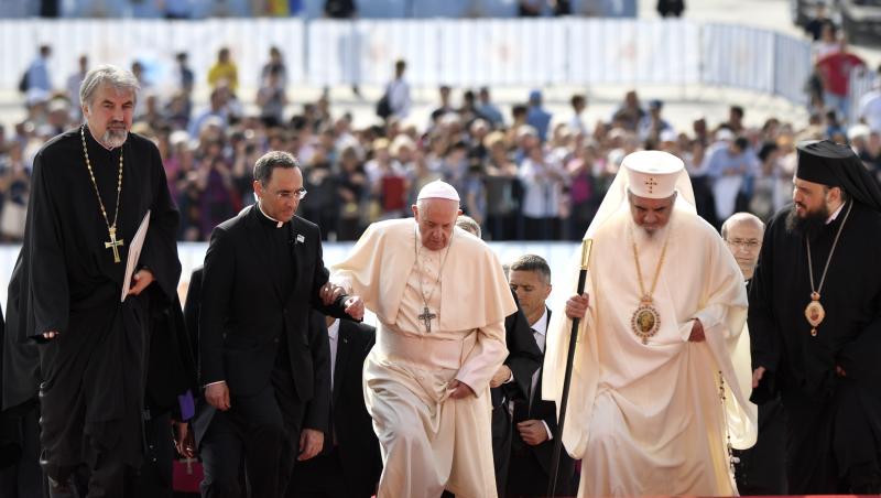 Mesajul transmis de Patriarhul Daniel, după moartea Papei Francisc: „Împărtăşim durerea provocată de această pierdere”