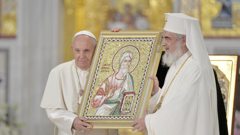 Mesajul transmis de Patriarhul Daniel, după moartea Papei Francisc: „Împărtăşim durerea provocată de această pierdere”