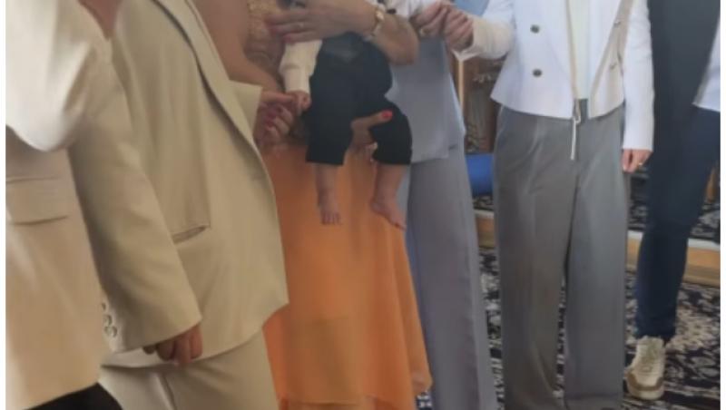 Mireasa, sezon 7. Adam Theodor, fiul Cătălinei și al lui Vlad Bibire, a fost botezat. Imagini superbe de la eveniment