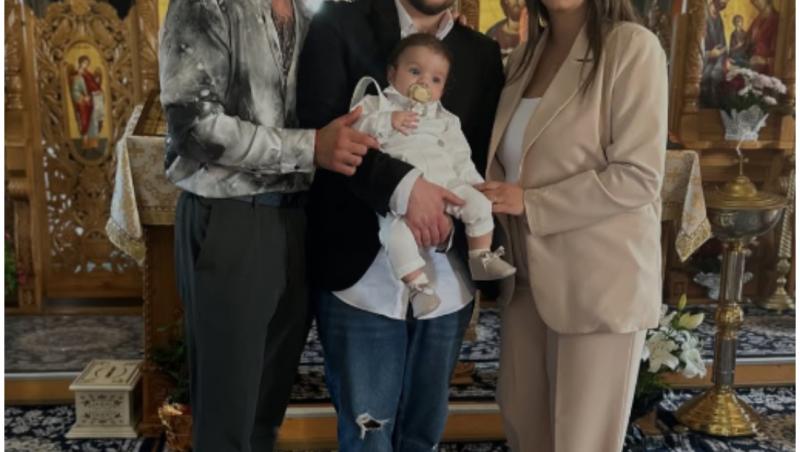 Mireasa, sezon 7. Adam Theodor, fiul Cătălinei și al lui Vlad Bibire, a fost botezat. Imagini superbe de la eveniment