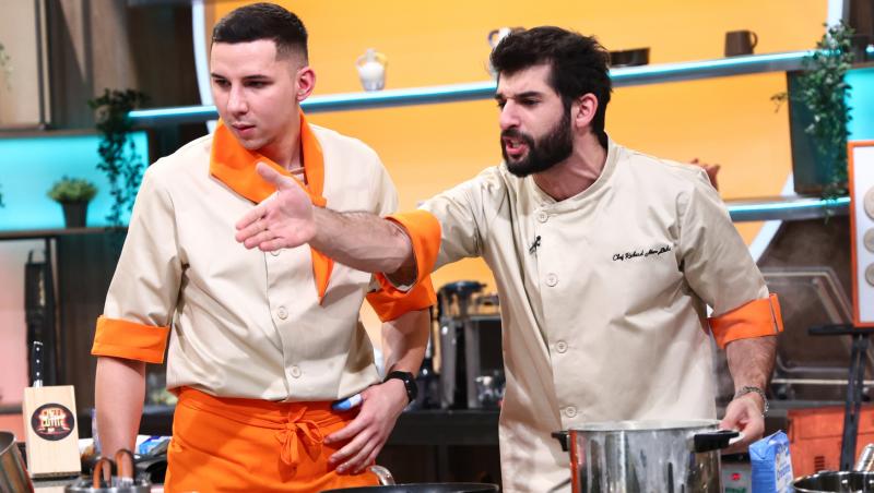 Chefi la cuțite, 22 aprilie 2025. Ce concurent a părăsit competiția după duel și de ce a ajuns Chef Orlando Zaharia la spital