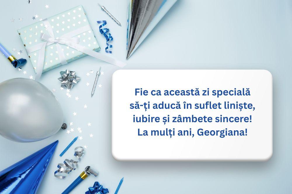 imagine cu baloane si confeti si mesaje de sfantul gheorghe