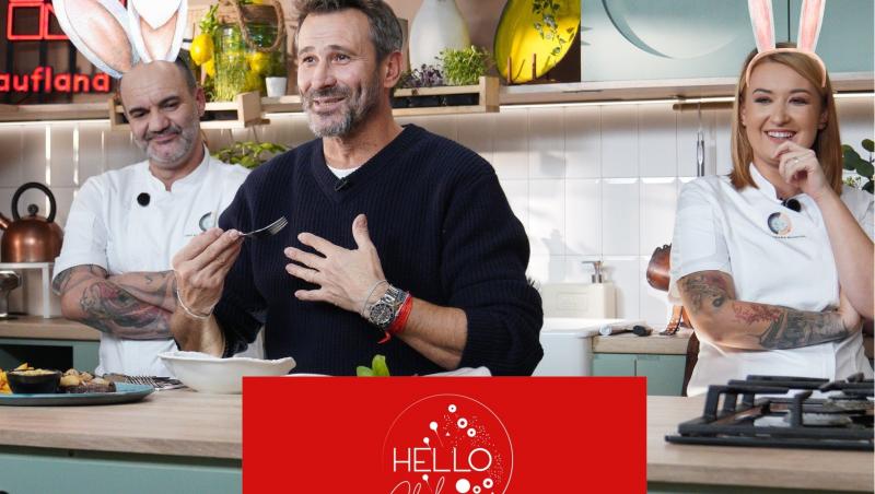 Hello Chef sezon 9, 19 aprilie 2025. Rețeta Roxanei Blenche pentru cornulețe cu magiun. Ce verdict a dat Nicolai Tand