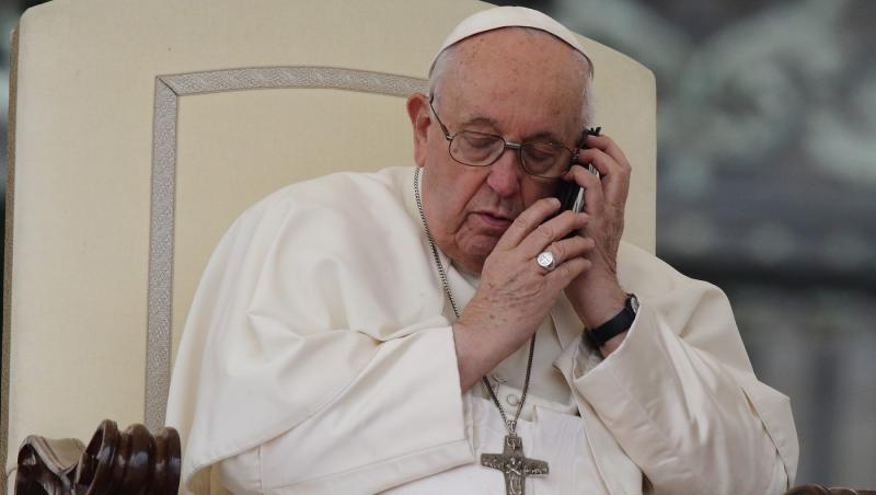 Cu cine vorbea Papa Francisc în fiecare zi de mai bine de un an: „Nu este uşor să trăieşti aici”