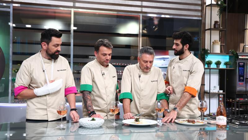 Chefi la cuțite, 23 aprilie 2025. Chef Alexandru Sautner și Chef Richard Abou Zaki, duel exploziv în amulete. Cine a plecat acasă