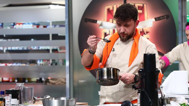 Chefi la cuțite, 23 aprilie 2025. Chef Alexandru Sautner și Chef Richard Abou Zaki, duel exploziv în amulete. Cine a plecat acasă