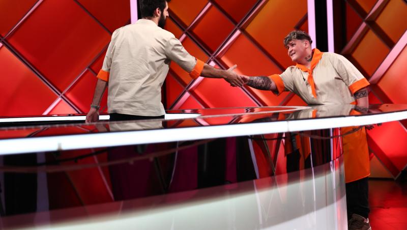 Chefi la cuțite, 23 aprilie 2025. Chef Alexandru Sautner și Chef Richard Abou Zaki, duel exploziv în amulete. Cine a plecat acasă