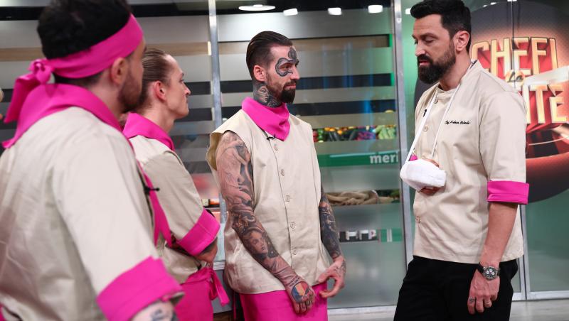 Chefi la cuțite, 23 aprilie 2025. Chef Alexandru Sautner și Chef Richard Abou Zaki, duel exploziv în amulete. Cine a plecat acasă