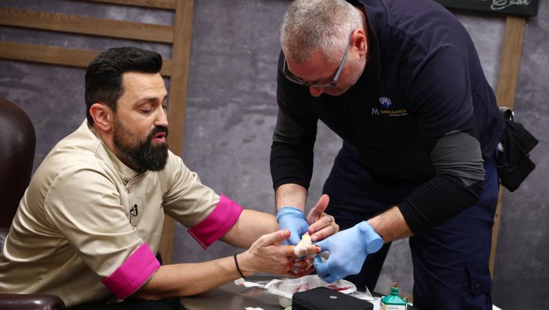 Mesajul transmis de chef Orlando Zaharia după accidentarea de la Chefi la cuțite: „Am plecat la spital, am fost operat și...”