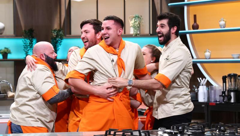 Echipa portocalie a lui Chef Richard, victorie ieri. Diseară, la Chefi la cuțite: două amulete și roata nebună a ingredientelor