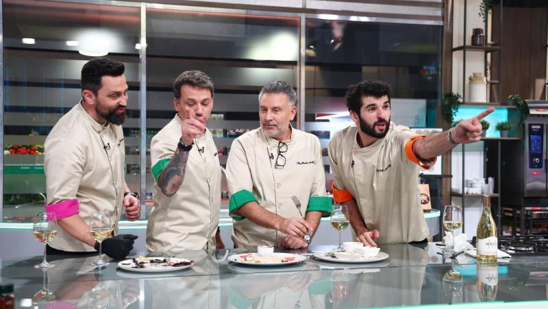 Au ieșit scântei între Richard și ceilalți chefi, la degustare! Ce s-a întâmplat la Chefi la cuțite, după cel de-al treilea battle