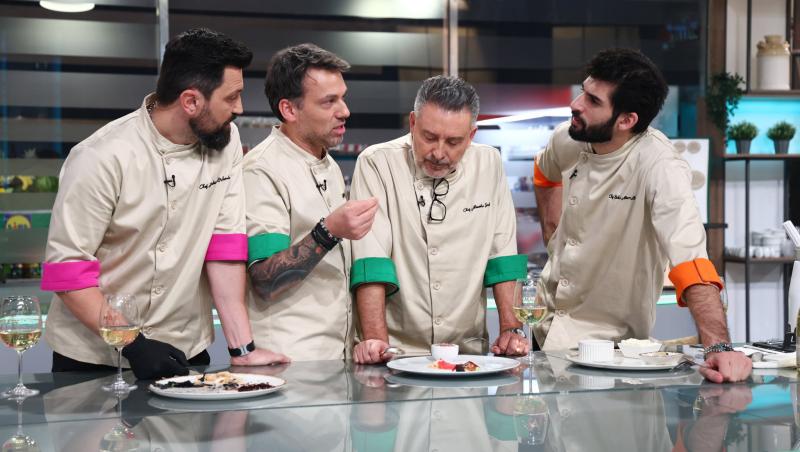 Au ieșit scântei între Richard și ceilalți chefi, la degustare! Ce s-a întâmplat la Chefi la cuțite, după cel de-al treilea battle