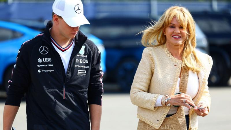 O imagine cu soția lui Michael Schumacher, alături de fiul lor