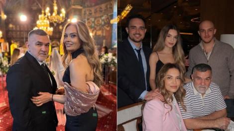 Imaginea din tinerețe cu Leonard Doroftei și întreaga sa familie, din vacanță. Cât de mici erau cei trei copii ai săi