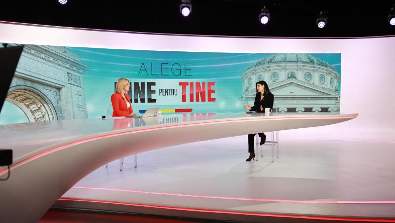 Lavinia Șandru vine la Observator în această seară, de la ora 19.30. Candidații la președinție, față-n față cu românii,la Antena 1