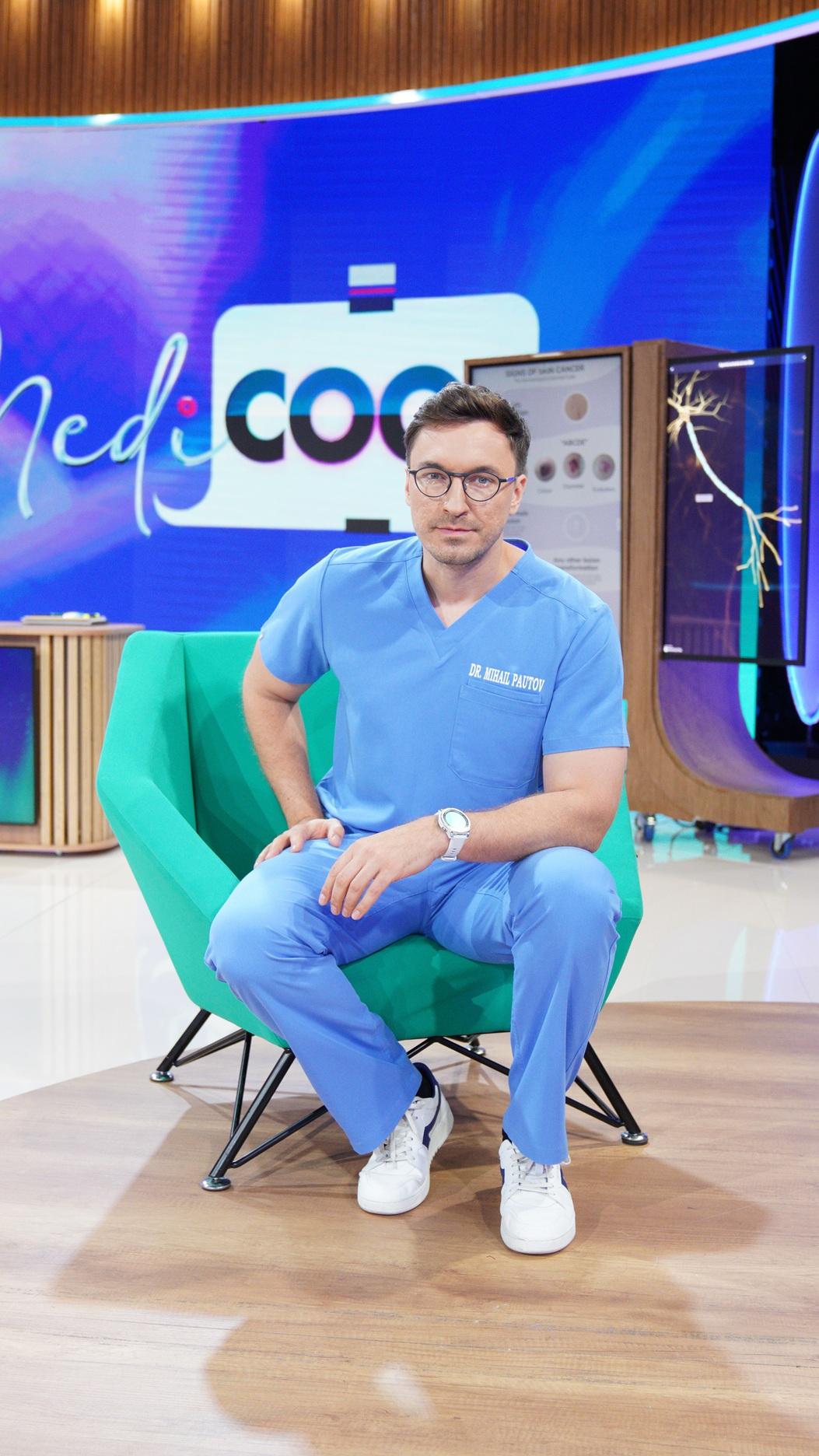 dr. Mihail Pautov prezintă Medicool și revine de pe 28 aprilie