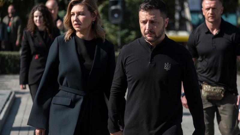 Olena Zelenska, soția lui Volodimir Zelenski, apariție copleșitoare la înmormântarea Papei Francisc. Ce detaliu a atras atenția