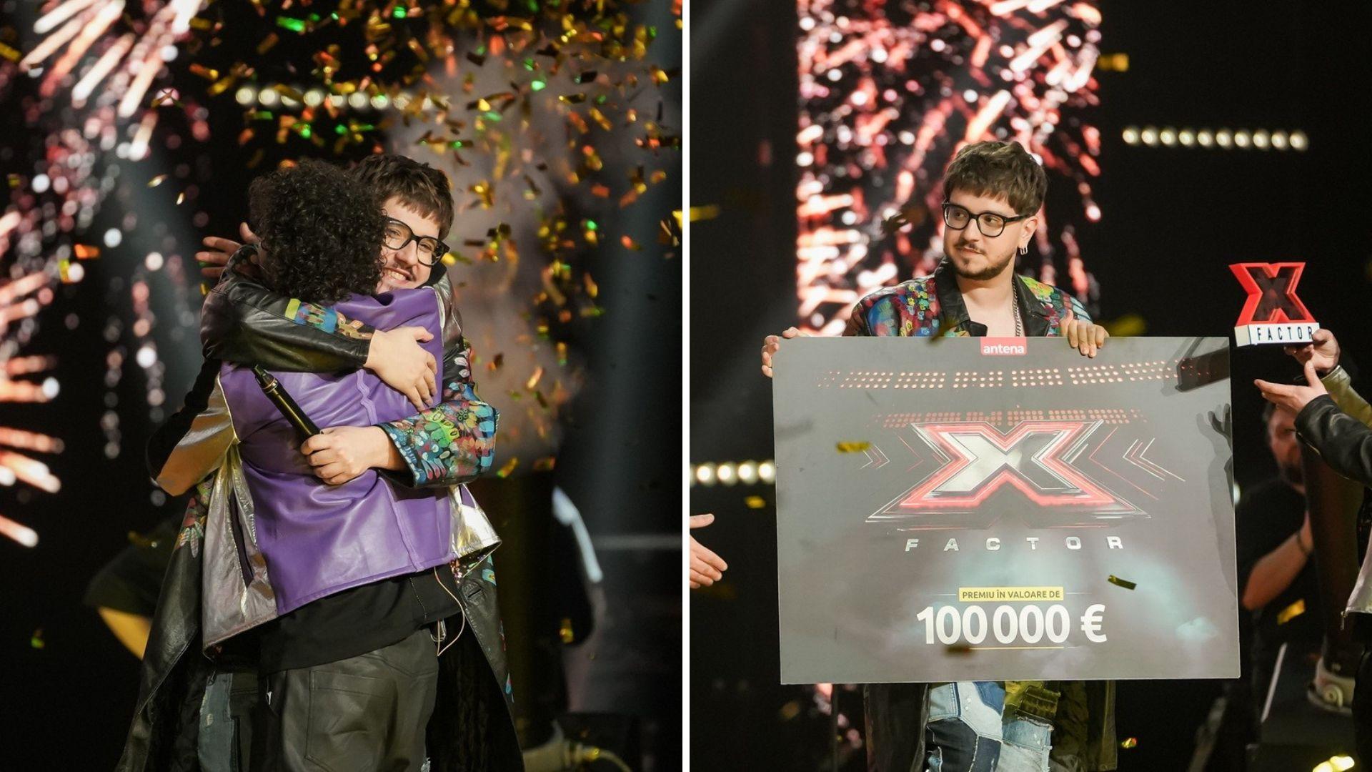 George Radu este câștigătorul X Factor 2025 şi al marelui premiu în valoare de 100.000 de Euro