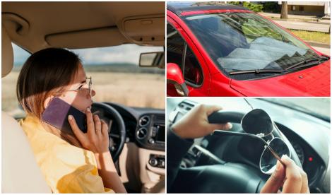 15 lucruri pe care să nu le lași niciodată în mașină! Ochelarii și loțiunea de plajă, printre obiectele de pe listă