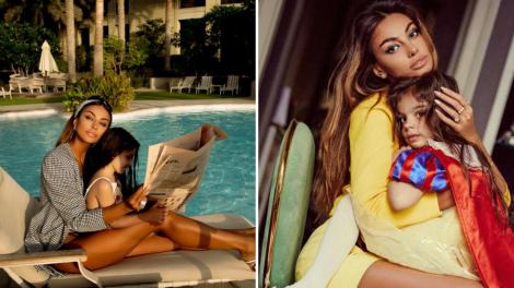 Mădălina Ghenea i-a organizat fiicei sale o aniversare ca în povești! Charlotte a împlinit opt ani și este copia fidelă a mamei ei