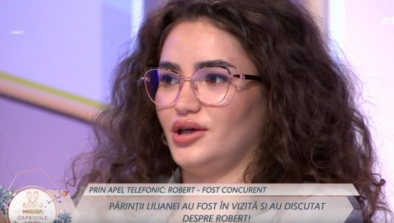 Mireasa sezonul 11. Robert a intervenit telefonic după ce părinții Lilianei au spus că vorbește urât despre ea