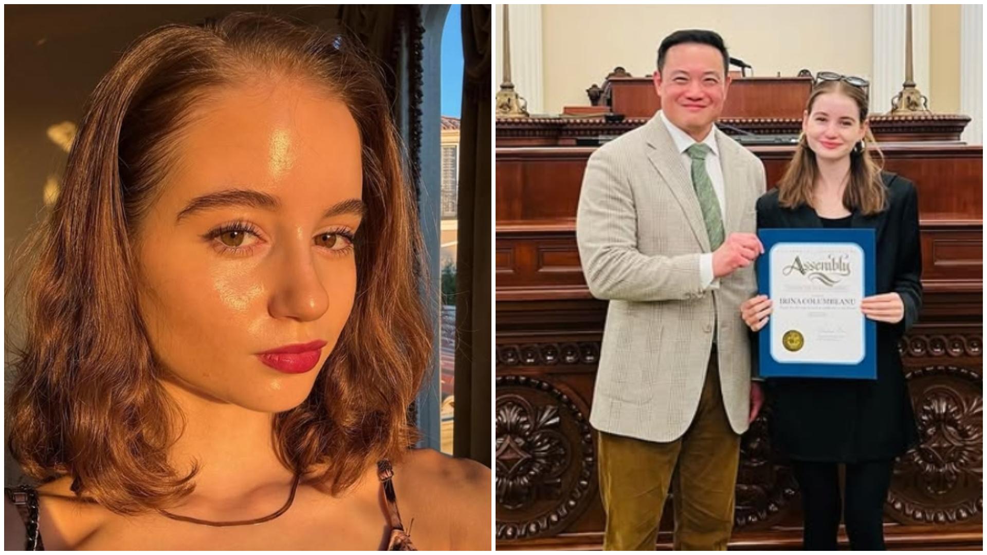 Irina Columbeanu, Monica Gabor și un bărbat