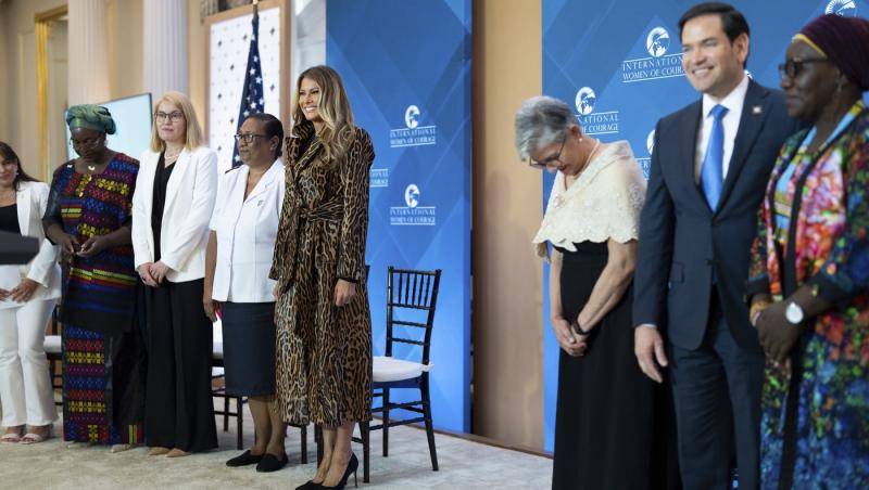 Cine este Georgiana Pascu, românca premiată de Melania Trump. Ce a zis Prima Doamnă în gala International Women of Courage