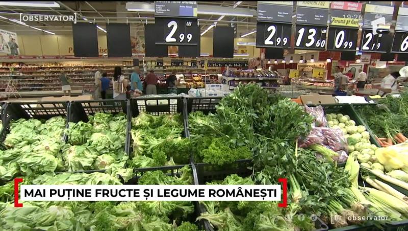 Se anunță noi scumpiri! Românii vor fi nevoiți să scoată mai mulți bani din portofel pentru legume și fructe. Care e motivul