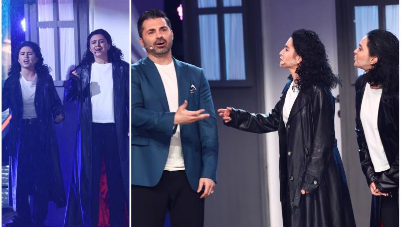 colaj foto cu pepe si Bianca purcărea și Cristina cioănașu la te cunosc de undeva