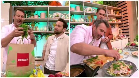 Rețetă lui Chef Nicolai Tand de salată cu pui la abur în stil asiatic. Ce ingrediente a folosit pentru acest preparat simplu