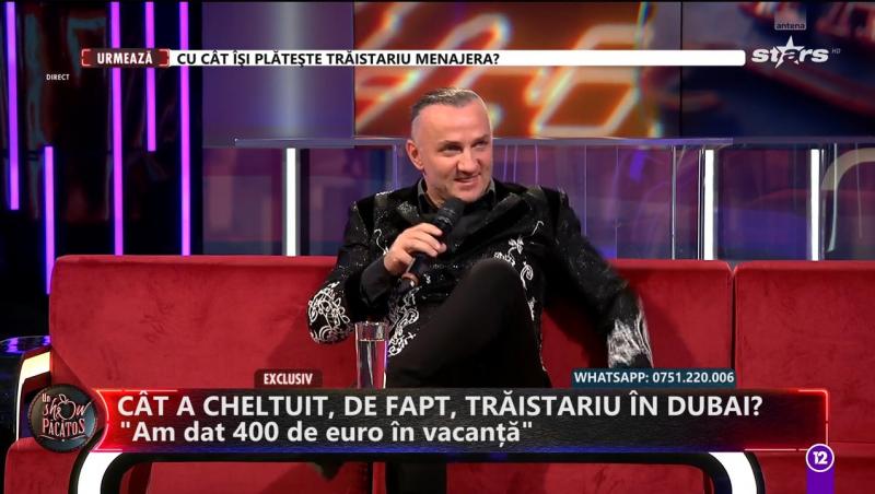 Cât a cheltuit Mihai Trăistariu în vacanța din Dubai. Artistul a plecat cu doar 1000 de euro în buzunar: „Nu mă uit la bani!”