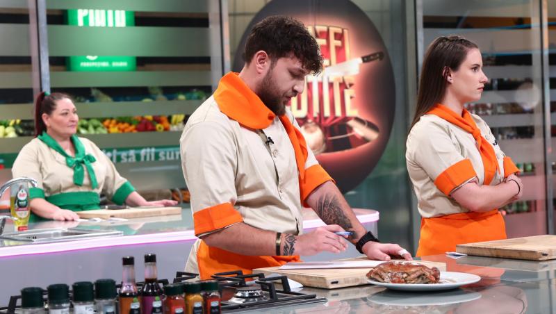 Chefi la cuțite, 30 aprilie 2025. Cine a câștigat al șaptelea battle și ce concurent a fost eliminat după duel. Ce a făcut Orlando