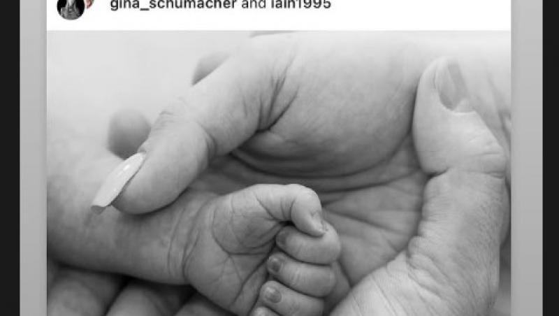 Nou membru în familia Schumacher. Legendarul pilot a devenit bunic. Prima poză cu tânăra familie