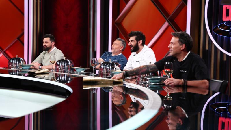 Chefi la cuțite, 7 aprilie 2025. Chef Alexandru Sautner și chef Ștefan Popescu au oferit cuțitele de aur. Ce concurenți au uimit