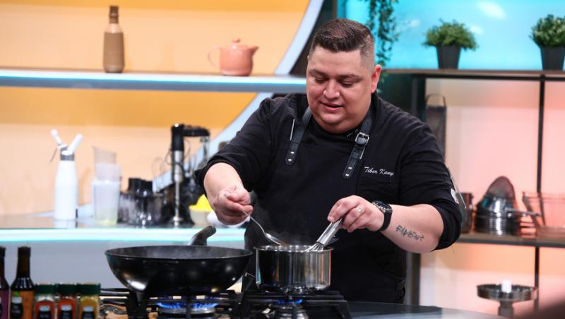 Chefi la cuțite, 7 aprilie 2025. Chef Alexandru Sautner și chef Ștefan Popescu au oferit cuțitele de aur. Ce concurenți au uimit
