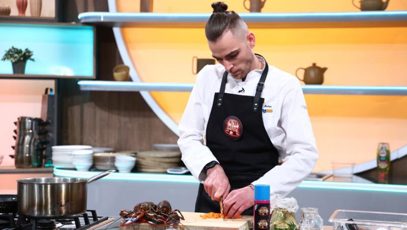 Cine este Dudu Dragoș Andrei, cuțitul de aur al lui Chef Ștefan Popescu. Ce a dezvăluit despre el la Chefi la cuțite
