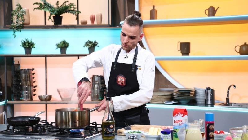 Cine este Dudu Dragoș Andrei, cuțitul de aur al lui Chef Ștefan Popescu. Ce a dezvăluit despre el la Chefi la cuțite