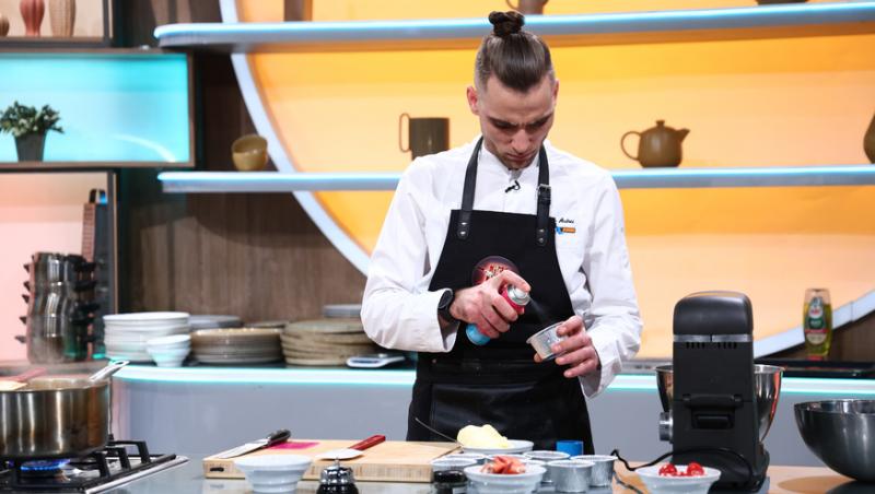 Cine este Dudu Dragoș Andrei, cuțitul de aur al lui Chef Ștefan Popescu. Ce a dezvăluit despre el la Chefi la cuțite