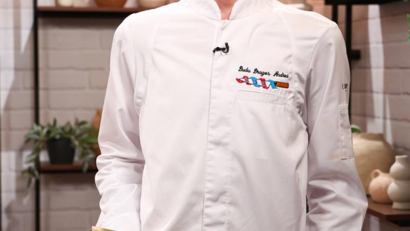 Cine este Dudu Dragoș Andrei, cuțitul de aur al lui Chef Ștefan Popescu. Ce a dezvăluit despre el la Chefi la cuțite