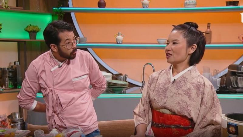 Jurații, uimiți când au aflat cu ce se ocupă Tomoko Miura Scutariu în Japonia. Concurenta este îndrăgostită de mâncarea românescă