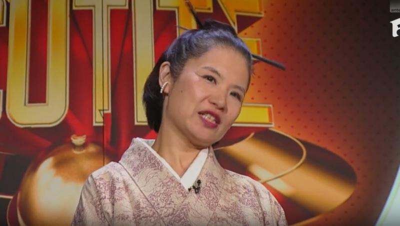 Jurații, uimiți când au aflat cu ce se ocupă Tomoko Miura Scutariu în Japonia. Concurenta este îndrăgostită de mâncarea românescă