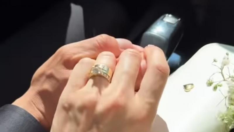 Mireasa, sezon 6. Gabriela și Valentin au făcut nunta. Cum a arătat ea în rochie de mireasă și ce imagini au apărut cu ei